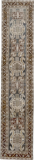Vintage NW Persian Runner Rug (3' x 14')
